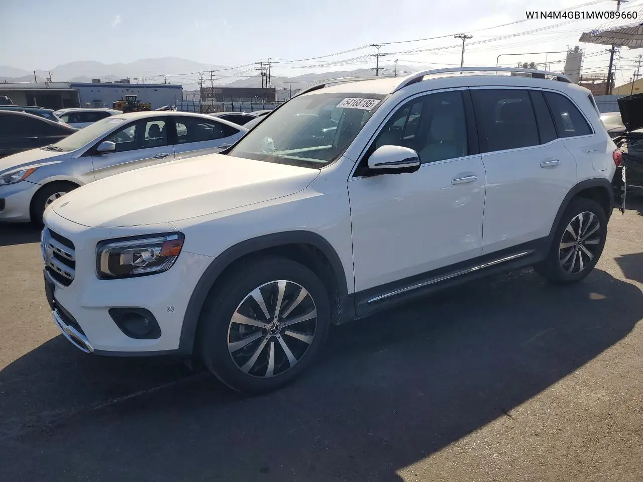 2021 Mercedes-Benz Glb 250 VIN: W1N4M4GB1MW089660 Lot: 54168186