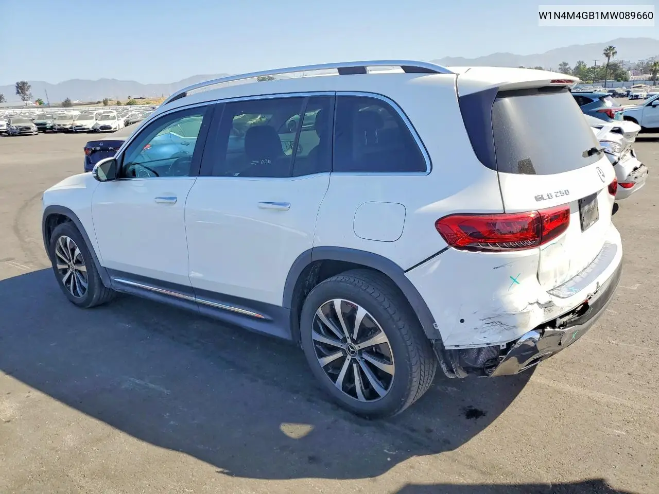 2021 Mercedes-Benz Glb 250 VIN: W1N4M4GB1MW089660 Lot: 54168186