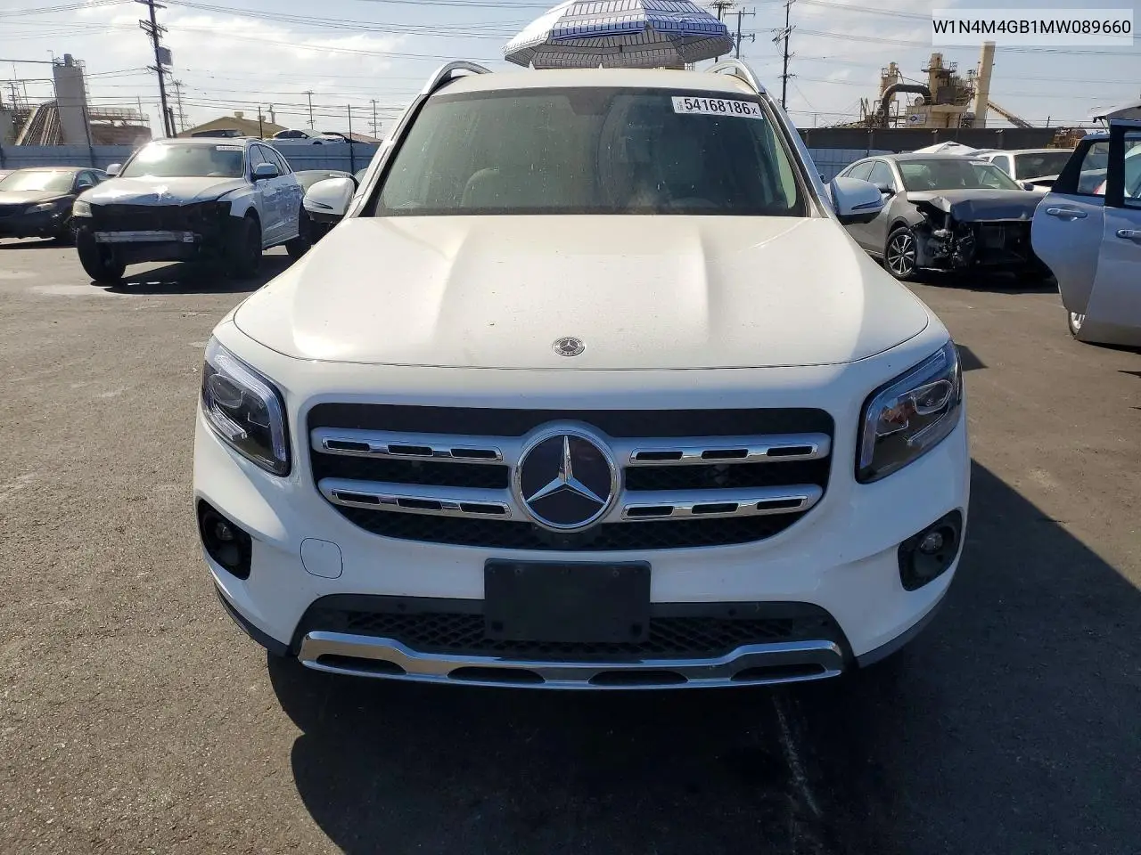 2021 Mercedes-Benz Glb 250 VIN: W1N4M4GB1MW089660 Lot: 54168186