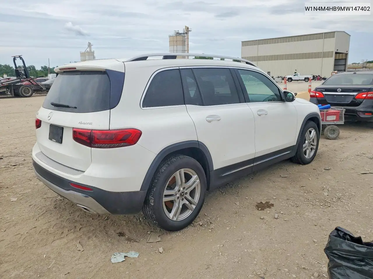2021 Mercedes-Benz Glb 250 4Matic VIN: W1N4M4HB9MW147402 Lot: 54417936