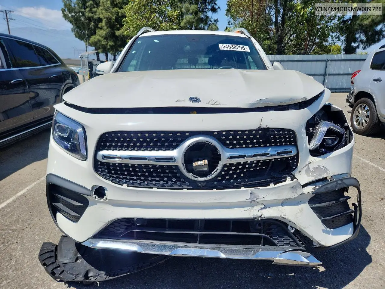 2021 Mercedes-Benz Glb 250 VIN: W1N4M4GB9MW089728 Lot: 54530296