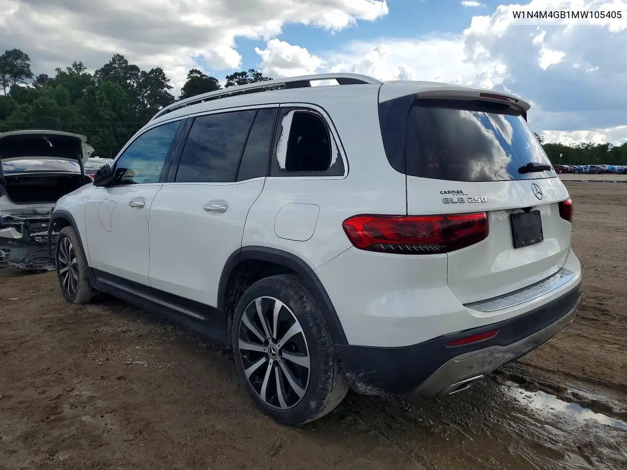 2021 Mercedes-Benz Glb 250 VIN: W1N4M4GB1MW105405 Lot: 54636936