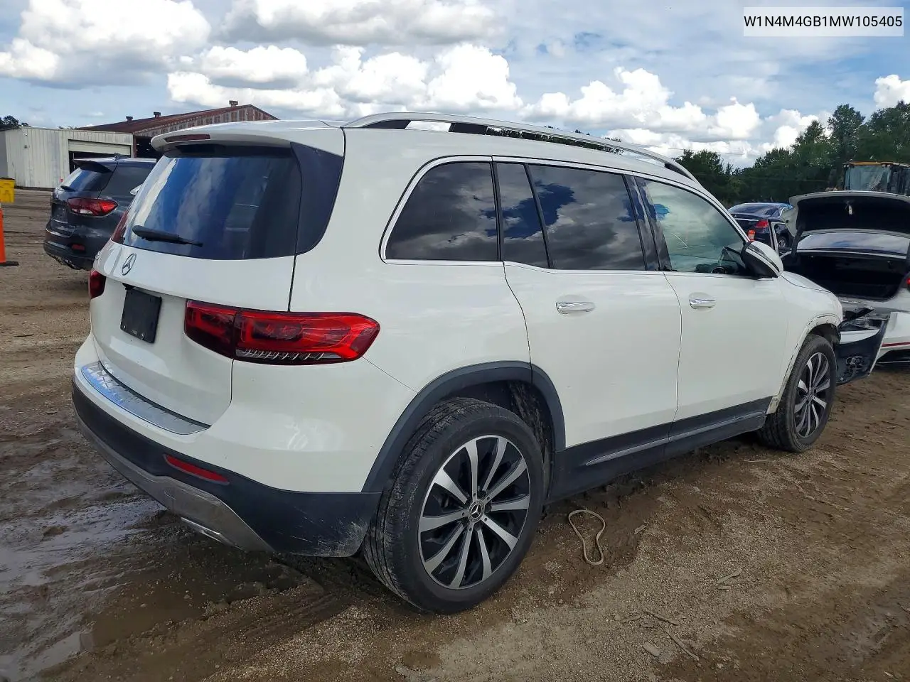 2021 Mercedes-Benz Glb 250 VIN: W1N4M4GB1MW105405 Lot: 54636936