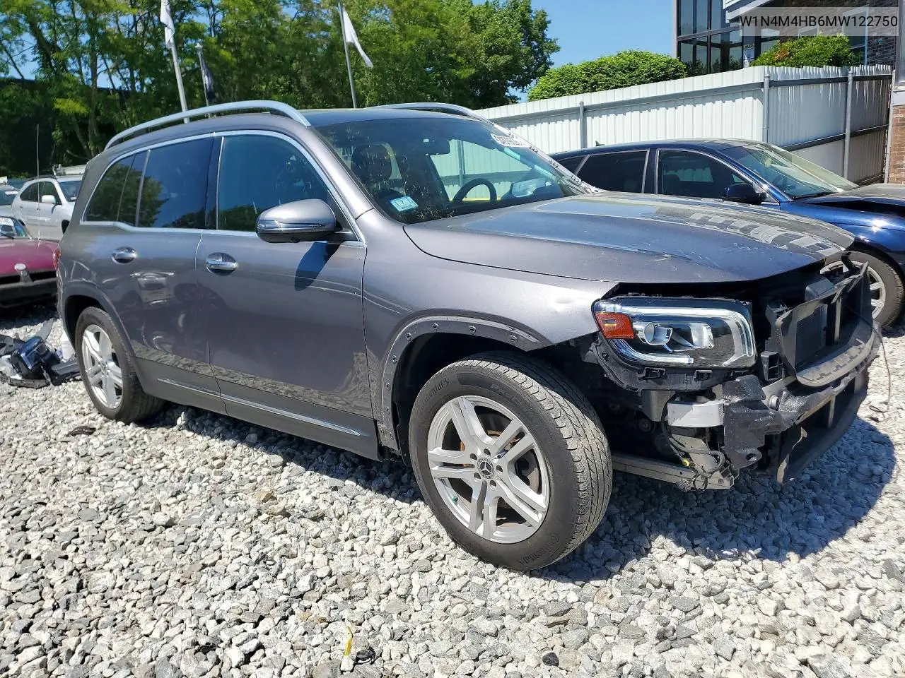 2021 Mercedes-Benz Glb 250 4Matic VIN: W1N4M4HB6MW122750 Lot: 54979836