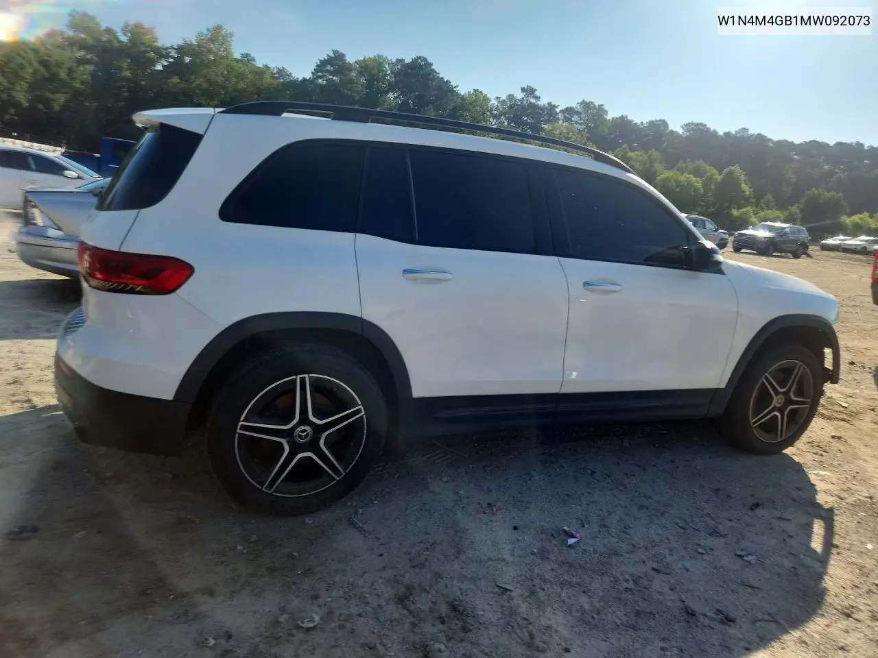 2021 Mercedes-Benz Glb 250 VIN: W1N4M4GB1MW092073 Lot: 55389916
