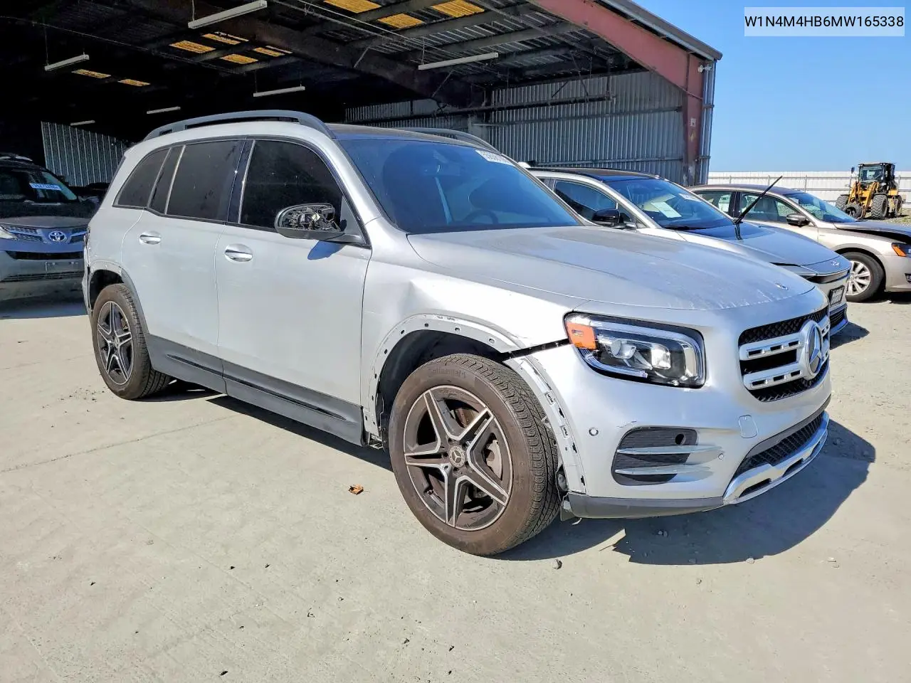 2021 Mercedes-Benz Glb 250 4Matic VIN: W1N4M4HB6MW165338 Lot: 55656106