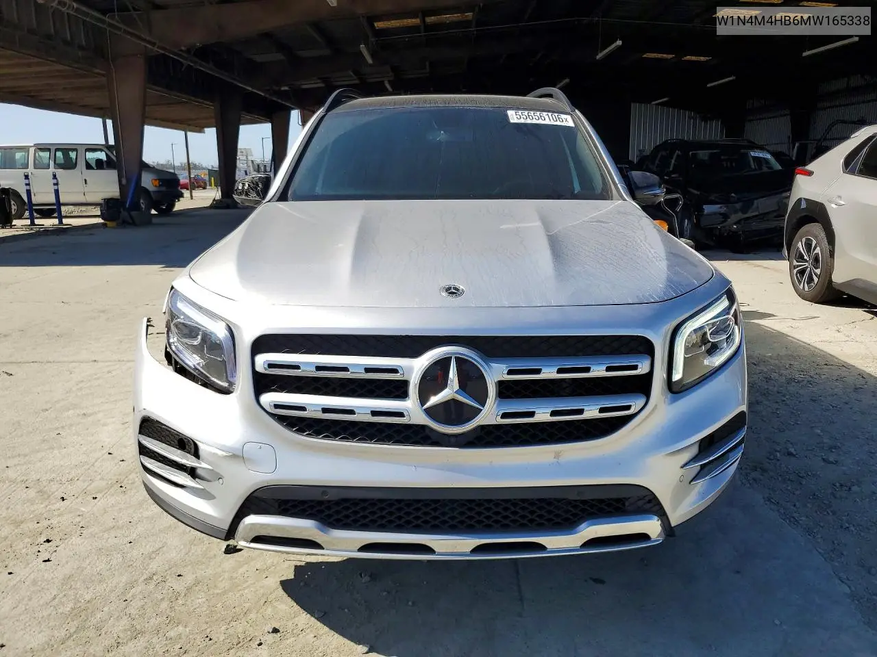 2021 Mercedes-Benz Glb 250 4Matic VIN: W1N4M4HB6MW165338 Lot: 55656106