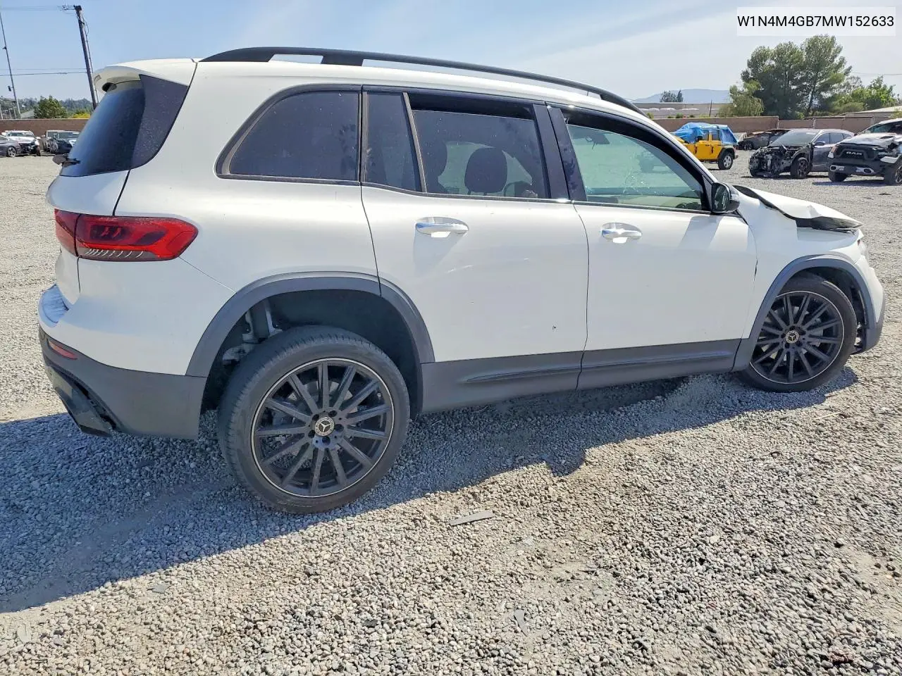 2021 Mercedes-Benz Glb 250 VIN: W1N4M4GB7MW152633 Lot: 56525136