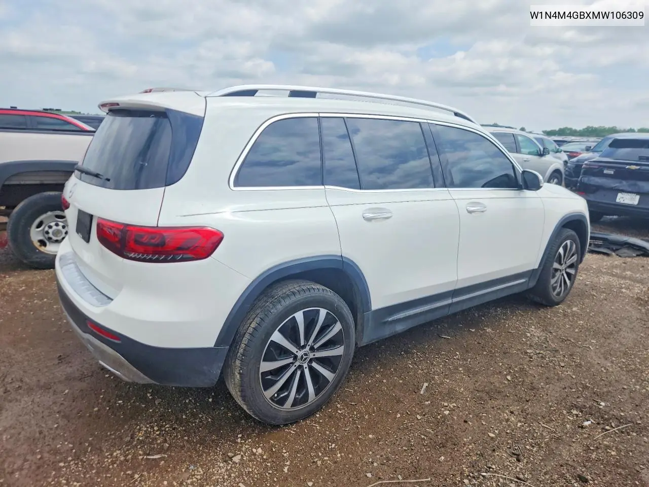 2021 Mercedes-Benz Glb 250 VIN: W1N4M4GBXMW106309 Lot: 56643306