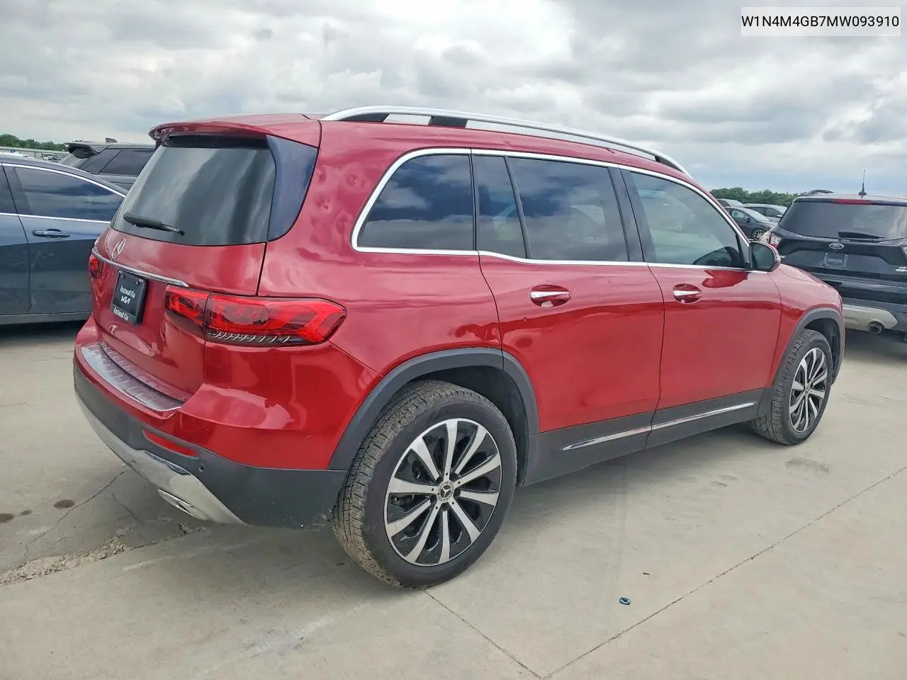 2021 Mercedes-Benz Glb 250 VIN: W1N4M4GB7MW093910 Lot: 57042156