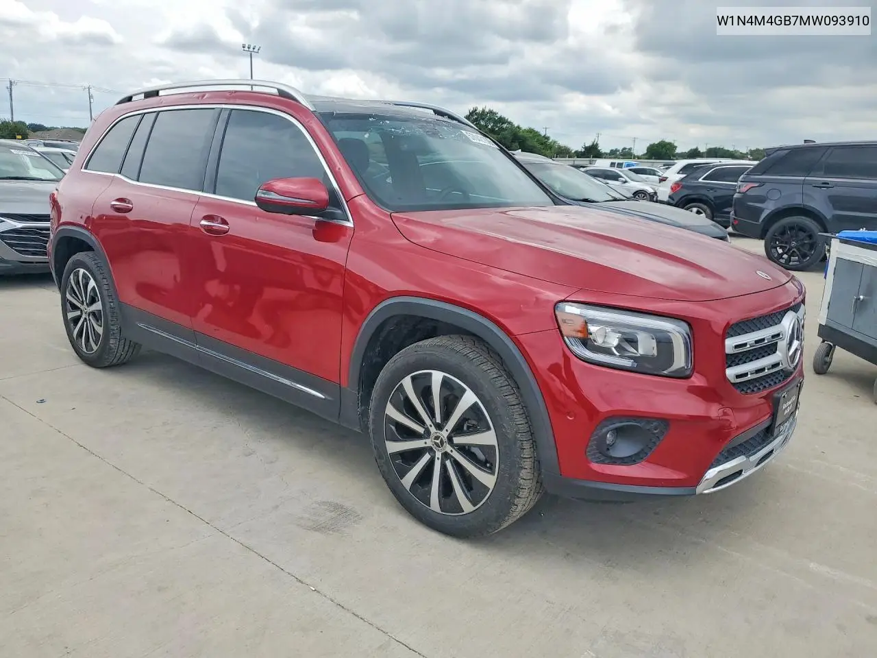 2021 Mercedes-Benz Glb 250 VIN: W1N4M4GB7MW093910 Lot: 57042156