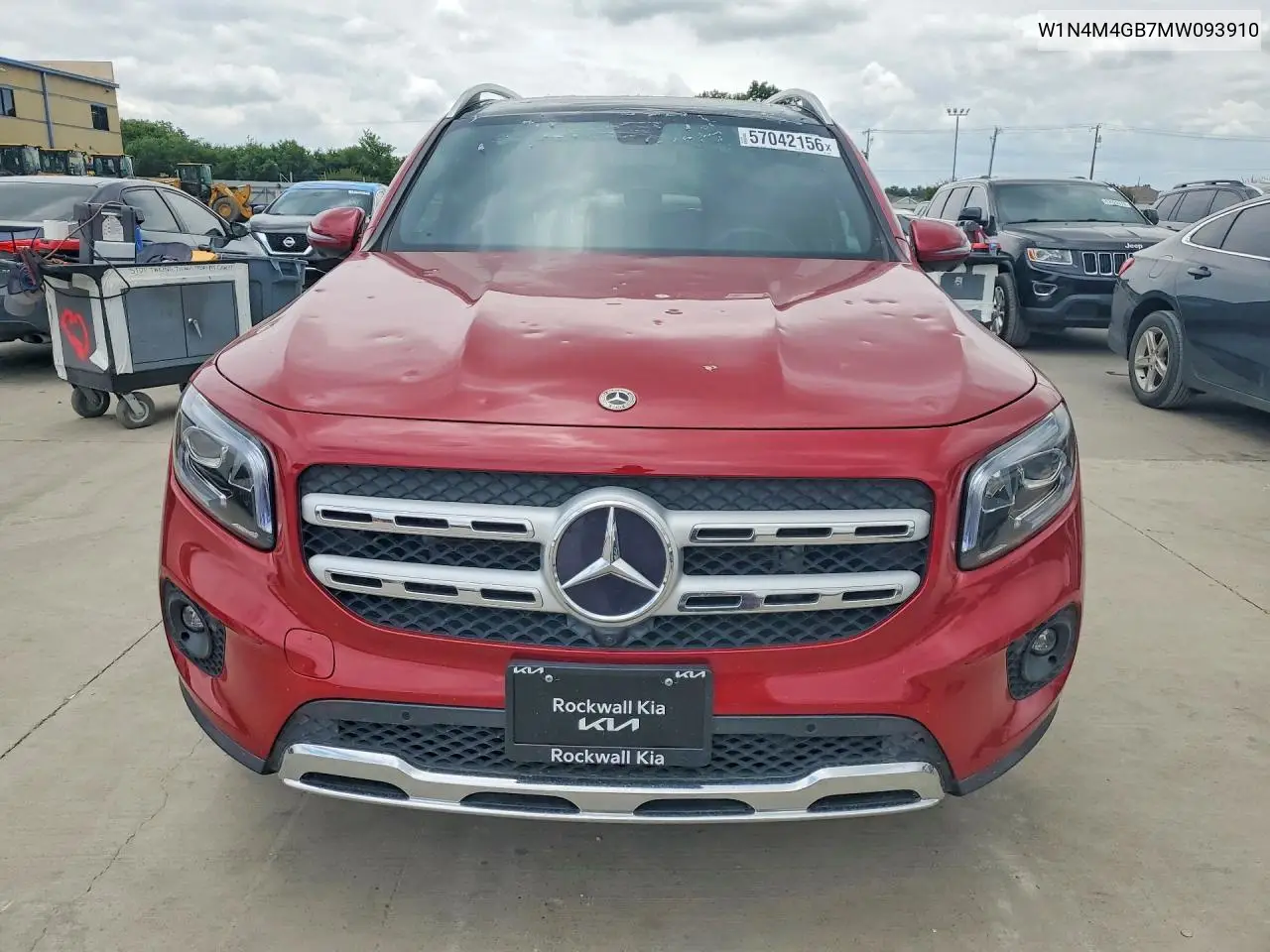2021 Mercedes-Benz Glb 250 VIN: W1N4M4GB7MW093910 Lot: 57042156
