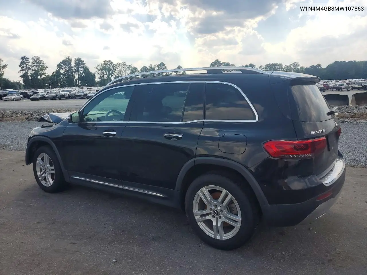 2021 Mercedes-Benz Glb 250 VIN: W1N4M4GB8MW107863 Lot: 57860416