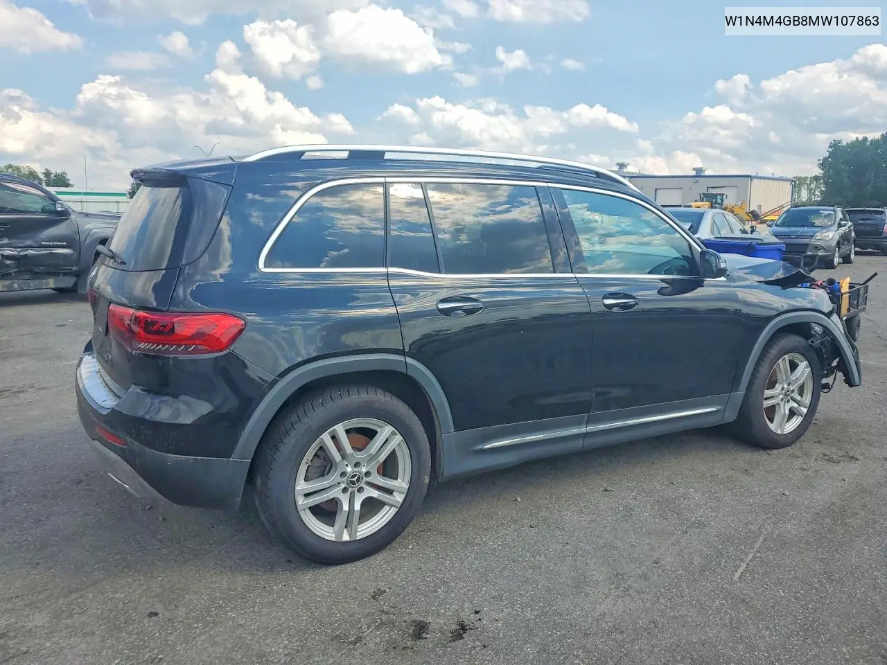 2021 Mercedes-Benz Glb 250 VIN: W1N4M4GB8MW107863 Lot: 57860416