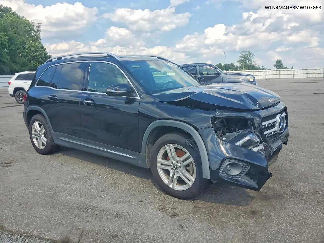 2021 Mercedes-Benz Glb 250 VIN: W1N4M4GB8MW107863 Lot: 57860416