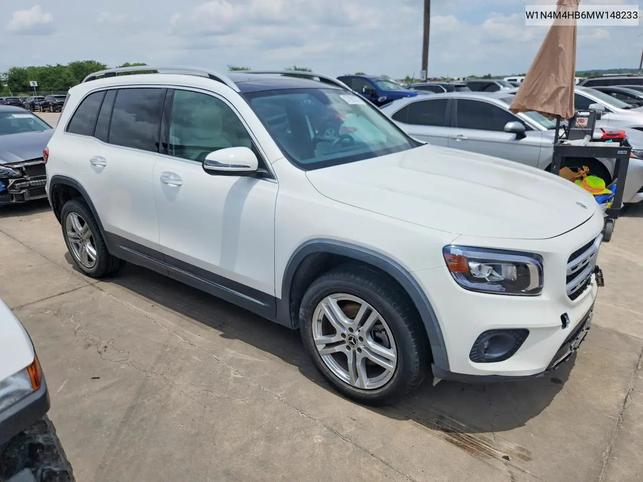 2021 Mercedes-Benz Glb 250 4Matic VIN: W1N4M4HB6MW148233 Lot: 57929576