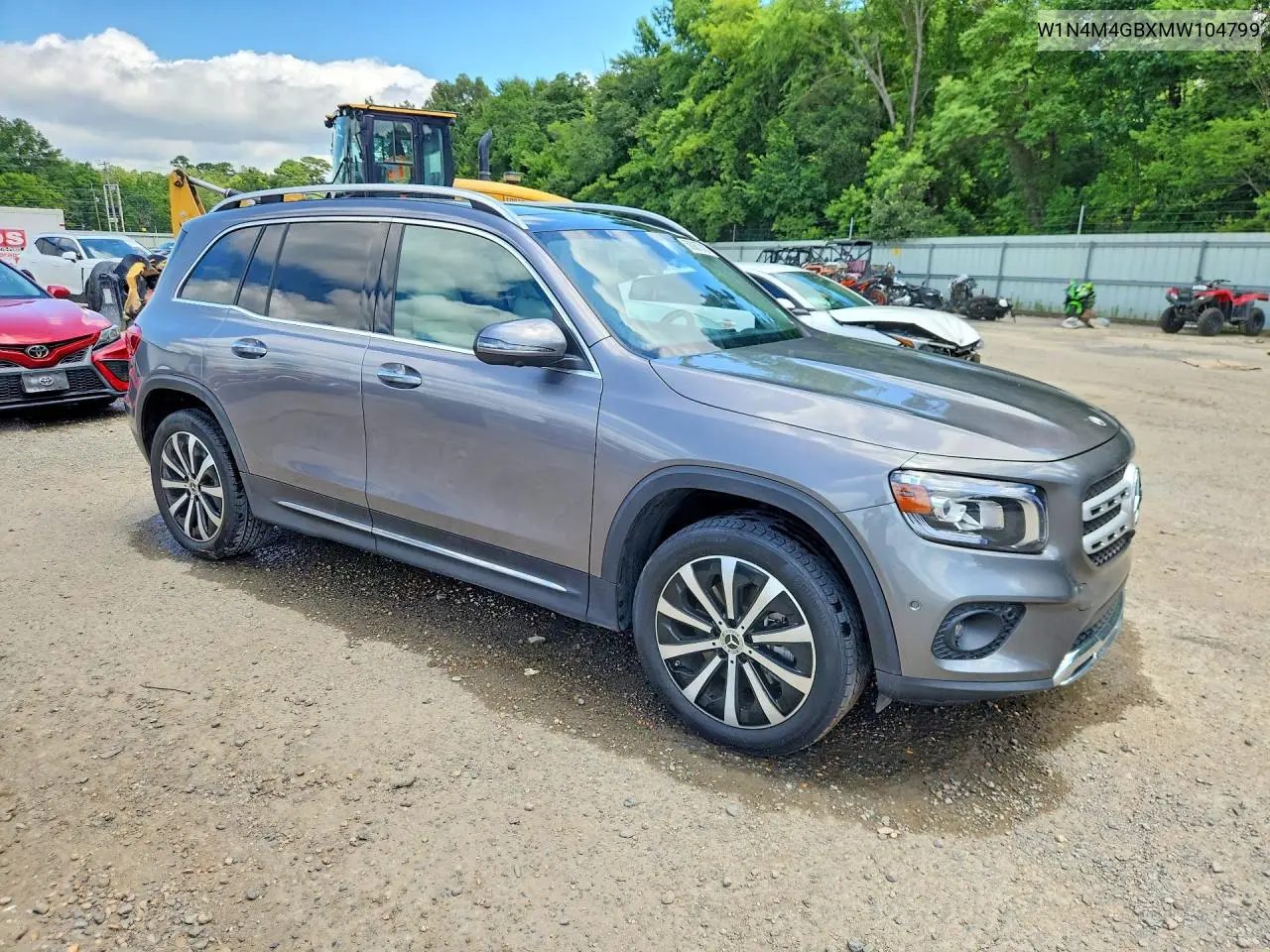 2021 Mercedes-Benz Glb 250 VIN: W1N4M4GBXMW104799 Lot: 58067316