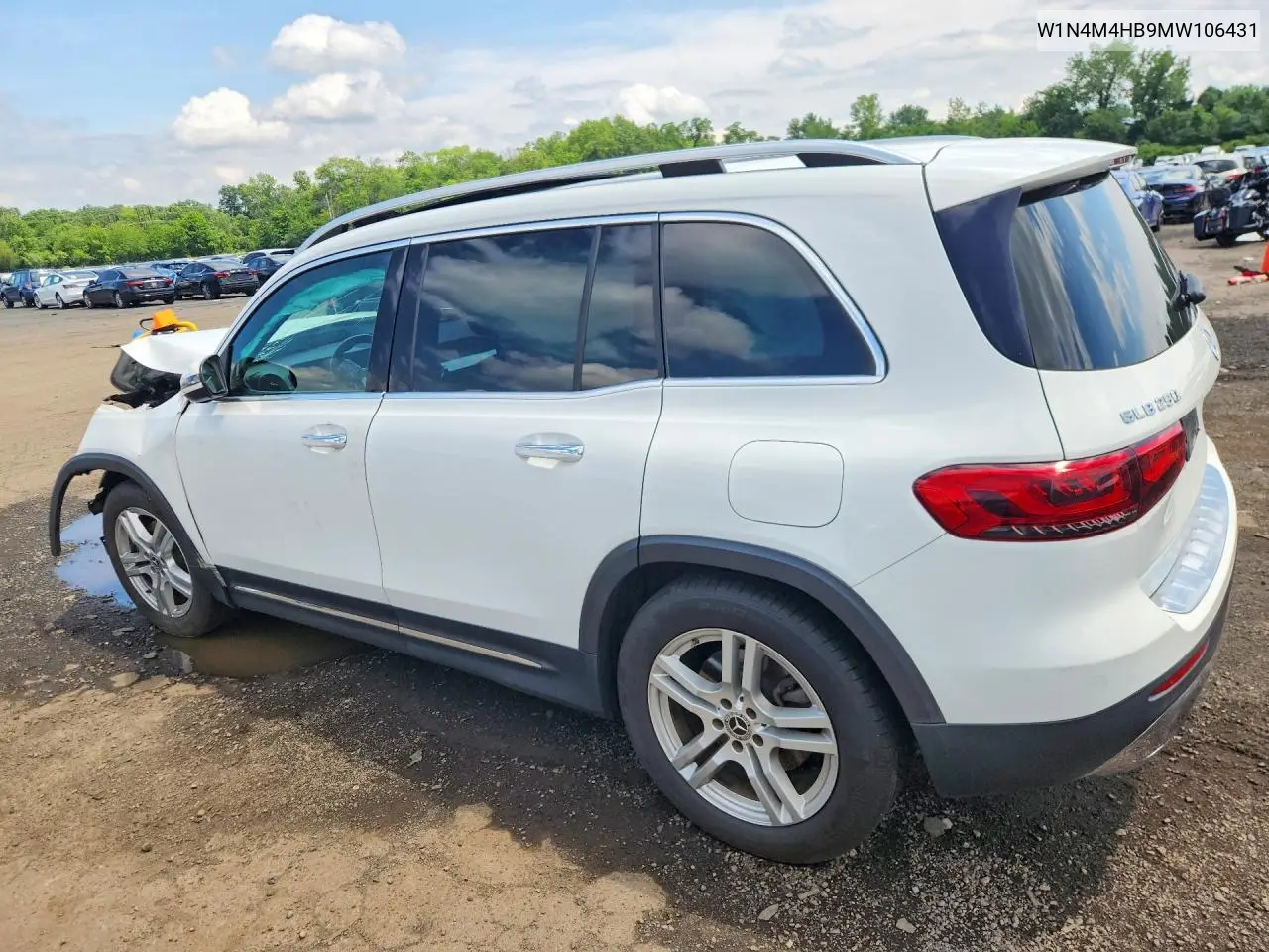 2021 Mercedes-Benz Glb 250 4Matic VIN: W1N4M4HB9MW106431 Lot: 58849806