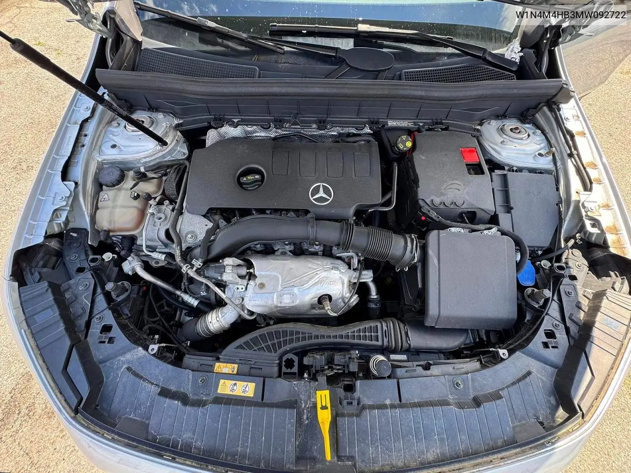 2021 Mercedes-Benz Glb 250 4Matic VIN: W1N4M4HB3MW092722 Lot: 59381906
