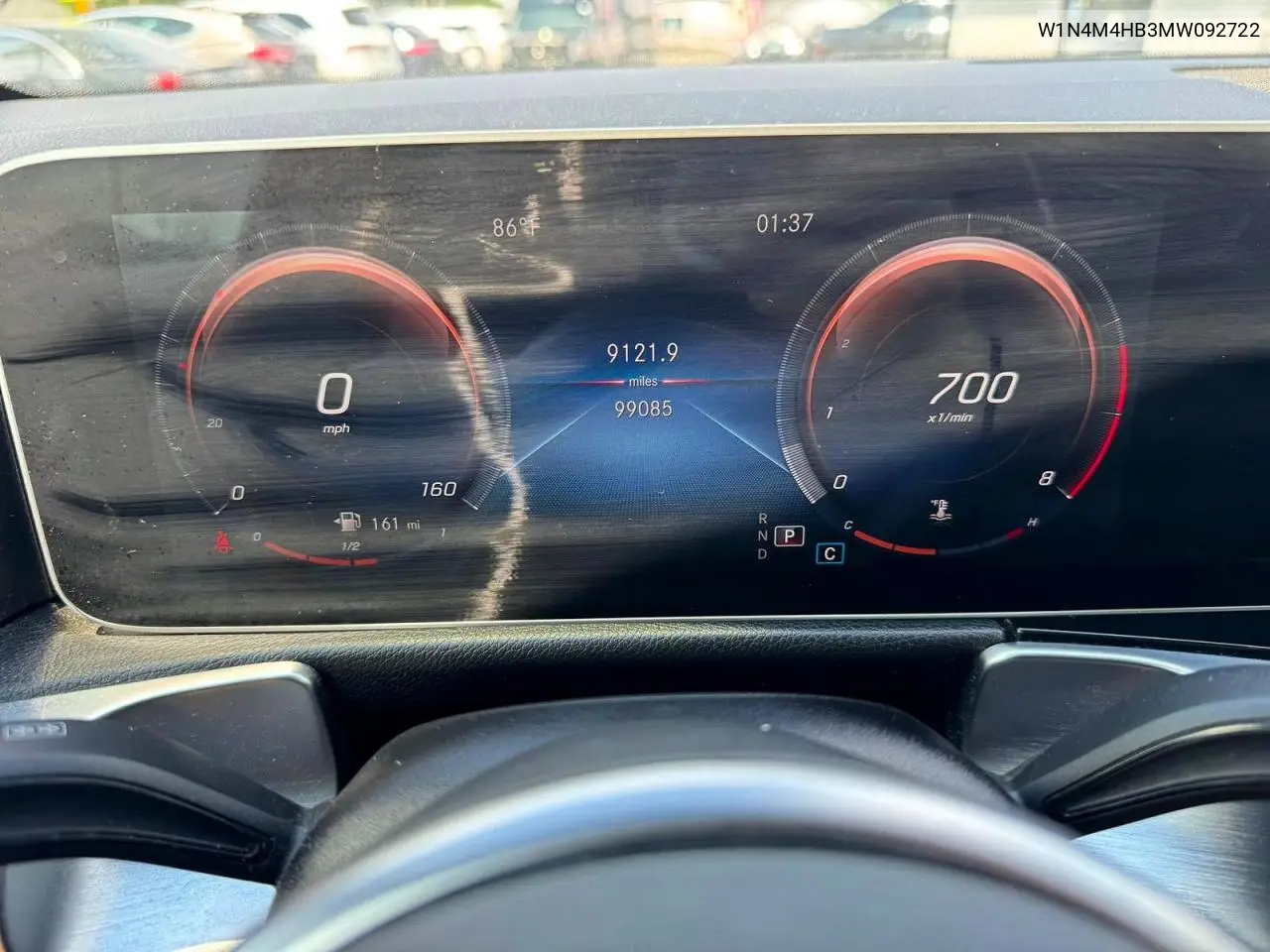 2021 Mercedes-Benz Glb 250 4Matic VIN: W1N4M4HB3MW092722 Lot: 59381906