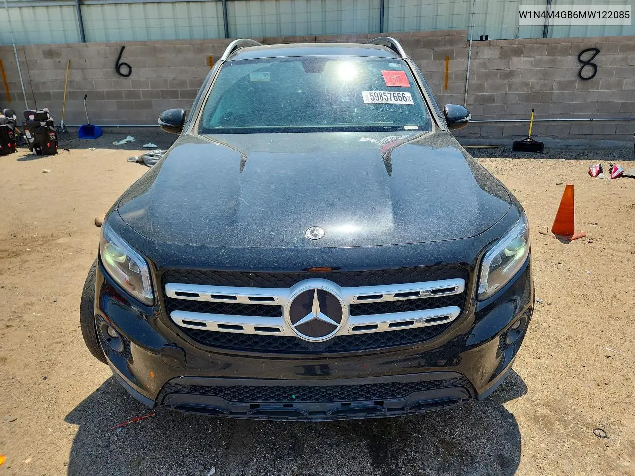 2021 Mercedes-Benz Glb 250 VIN: W1N4M4GB6MW122085 Lot: 59857666