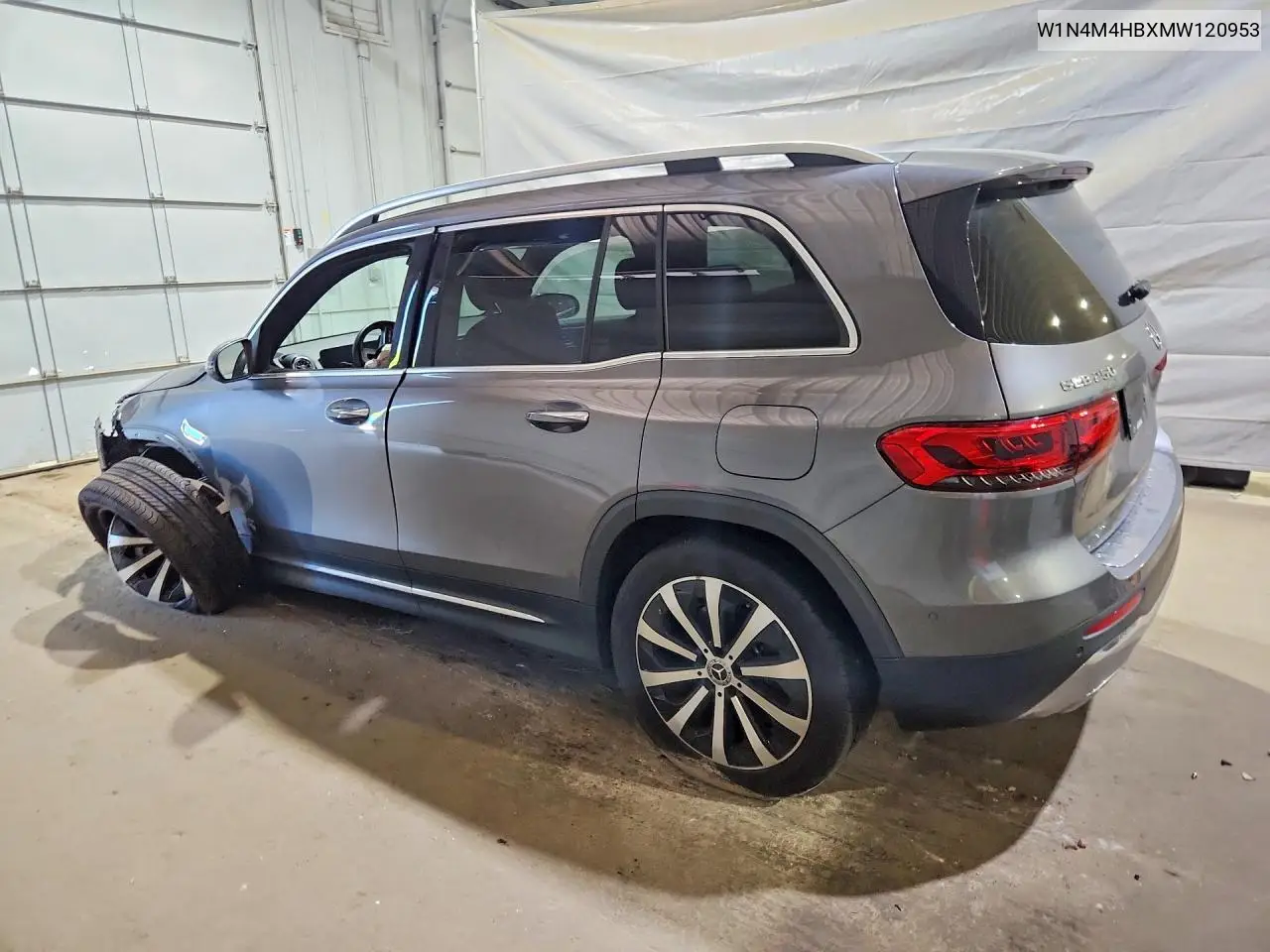 2021 Mercedes-Benz Glb 250 4Matic VIN: W1N4M4HBXMW120953 Lot: 60059476