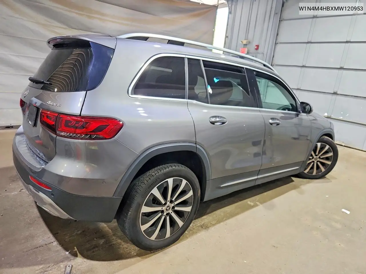 2021 Mercedes-Benz Glb 250 4Matic VIN: W1N4M4HBXMW120953 Lot: 60059476
