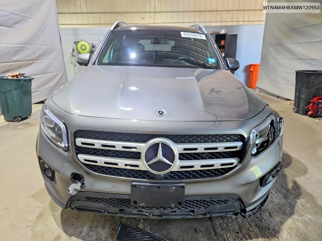 2021 Mercedes-Benz Glb 250 4Matic VIN: W1N4M4HBXMW120953 Lot: 60059476