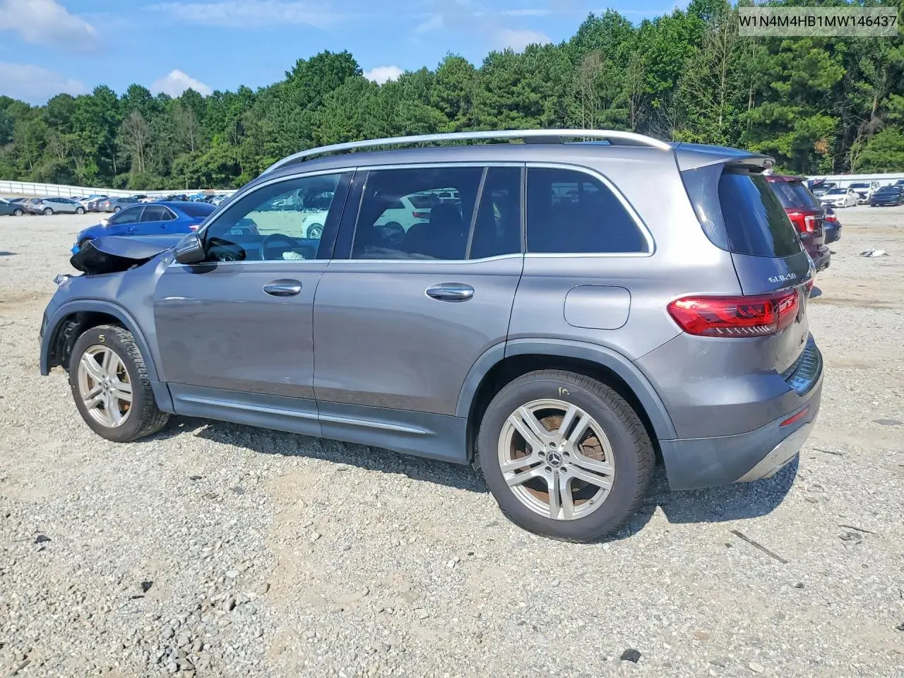2021 Mercedes-Benz Glb 250 4Matic VIN: W1N4M4HB1MW146437 Lot: 60190526