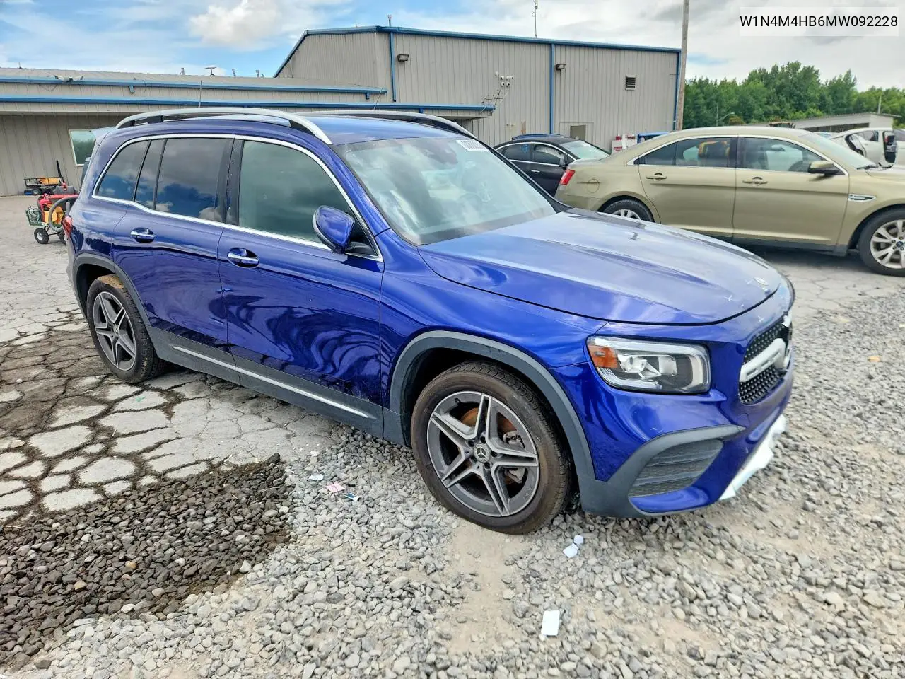2021 Mercedes-Benz Glb 250 4Matic VIN: W1N4M4HB6MW092228 Lot: 60880366