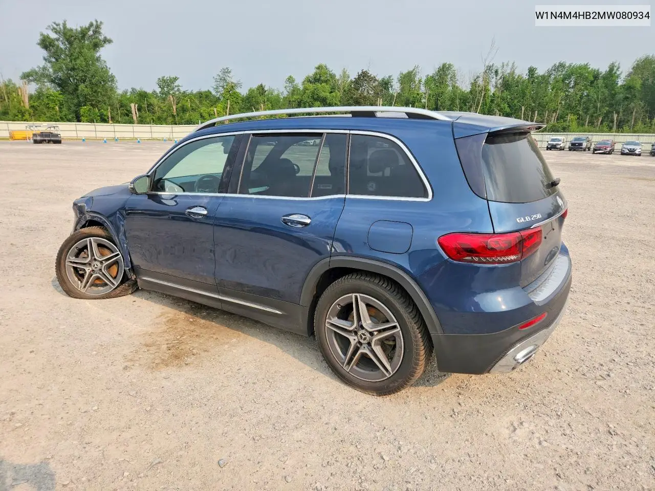2021 Mercedes-Benz Glb 250 4Matic VIN: W1N4M4HB2MW080934 Lot: 61015096