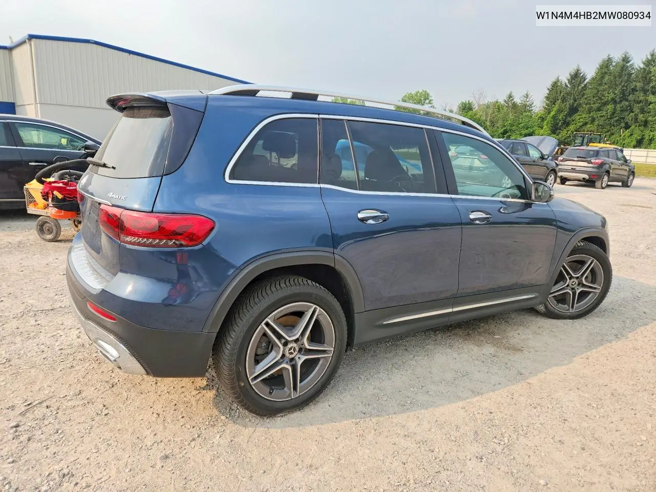 2021 Mercedes-Benz Glb 250 4Matic VIN: W1N4M4HB2MW080934 Lot: 61015096