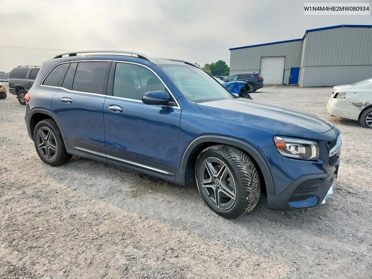 2021 Mercedes-Benz Glb 250 4Matic VIN: W1N4M4HB2MW080934 Lot: 61015096