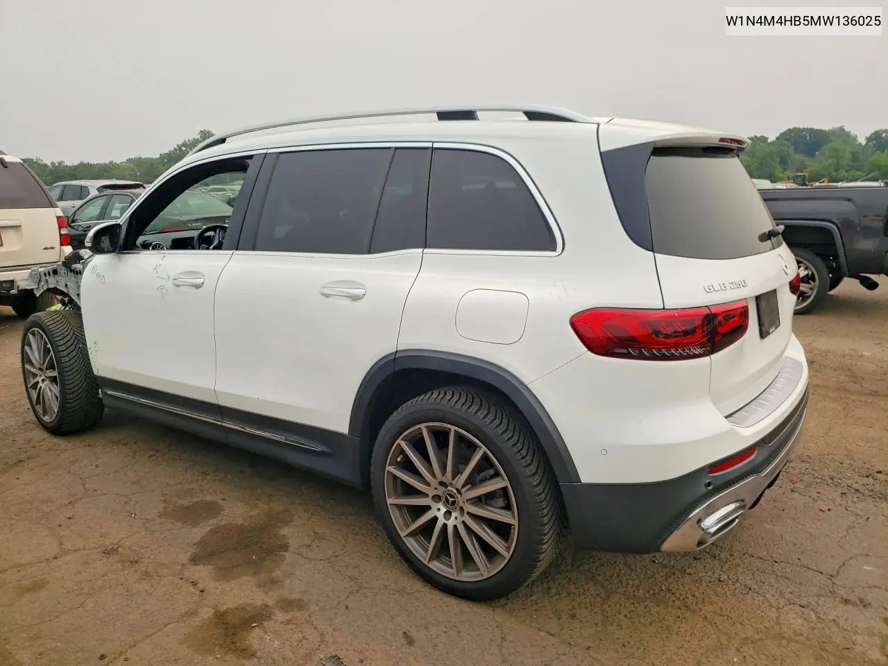 2021 Mercedes-Benz Glb 250 4Matic VIN: W1N4M4HB5MW136025 Lot: 61157116