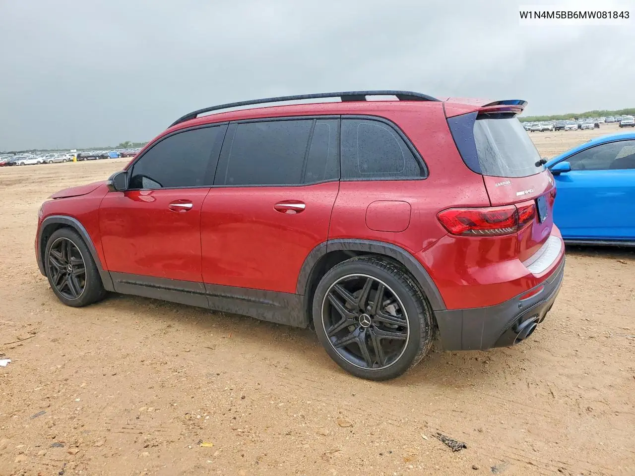 2021 Mercedes-Benz Glb Amg 35 4Matic VIN: W1N4M5BB6MW081843 Lot: 61466536