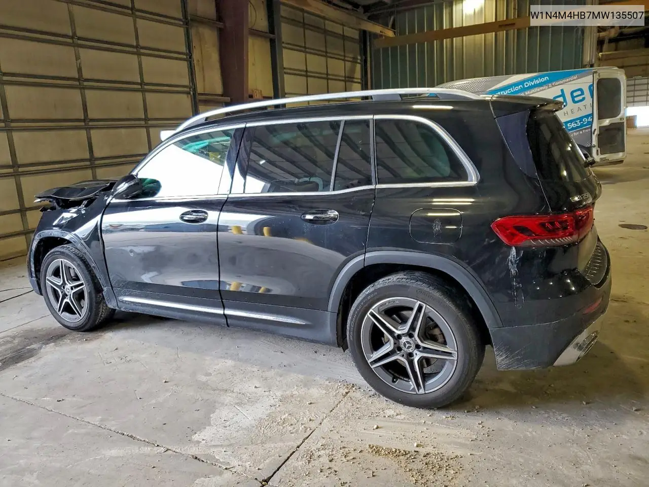 W1N4M4HB7MW135507 2021 Mercedes-Benz Glb 250 4Matic