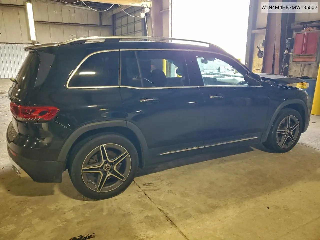 W1N4M4HB7MW135507 2021 Mercedes-Benz Glb 250 4Matic
