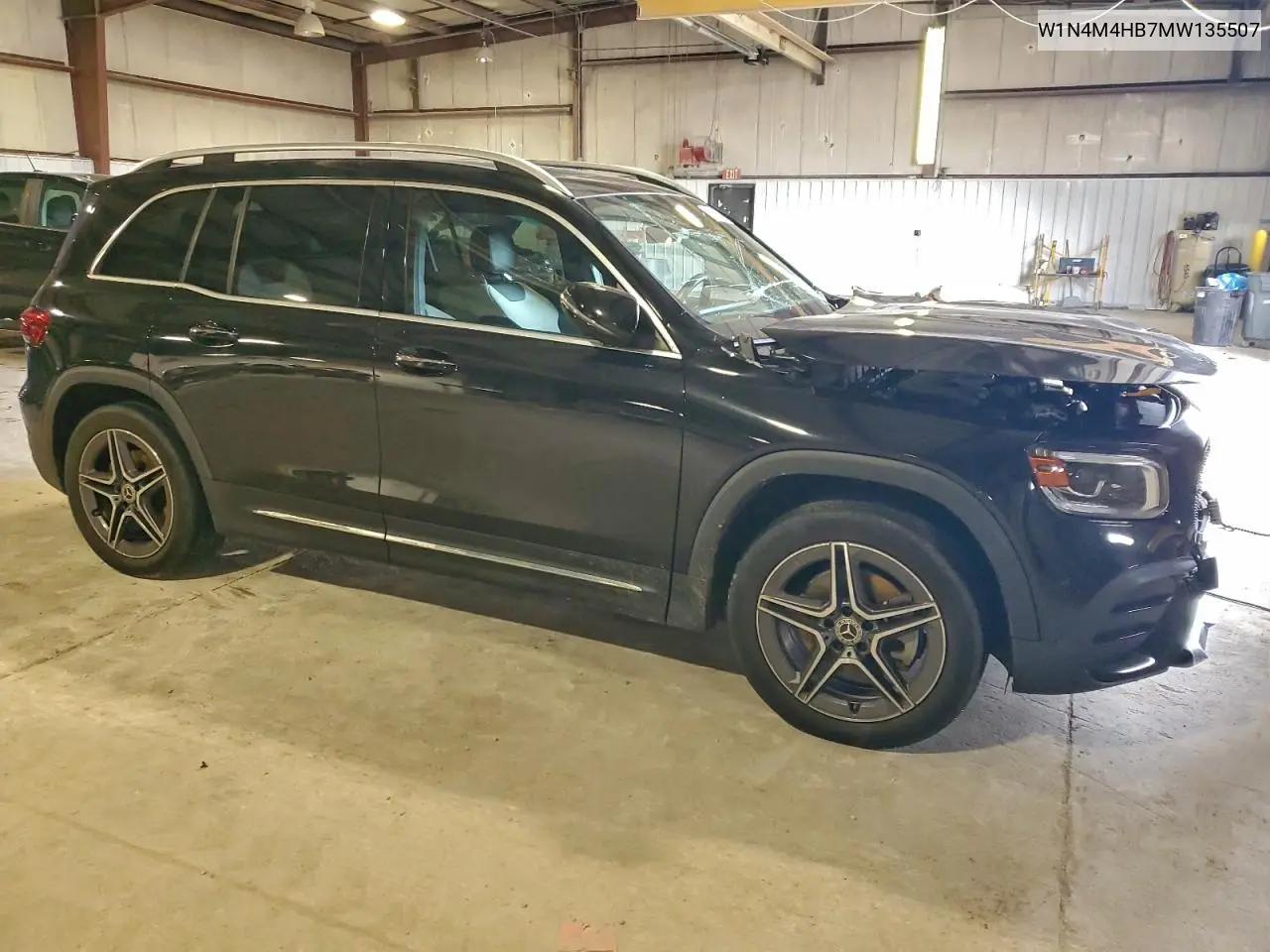 W1N4M4HB7MW135507 2021 Mercedes-Benz Glb 250 4Matic