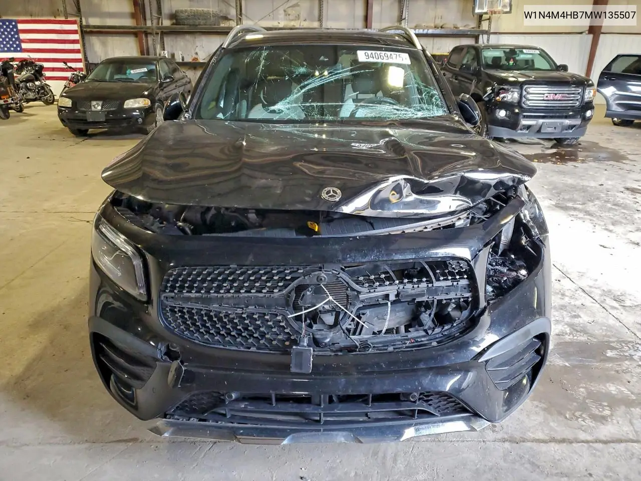 W1N4M4HB7MW135507 2021 Mercedes-Benz Glb 250 4Matic