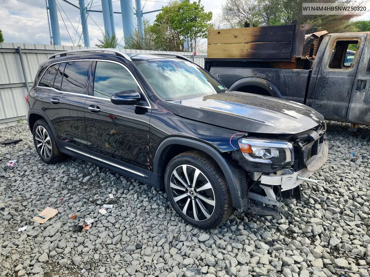 2022 Mercedes-Benz Glb 250 4Matic VIN: W1N4M4HB5NW250320 Lot: 53204466