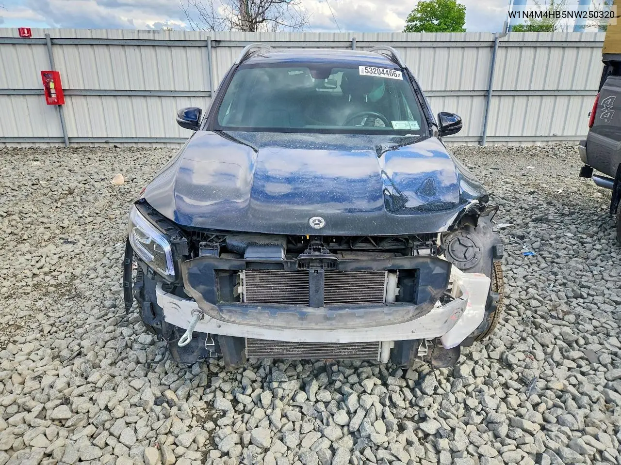 2022 Mercedes-Benz Glb 250 4Matic VIN: W1N4M4HB5NW250320 Lot: 53204466