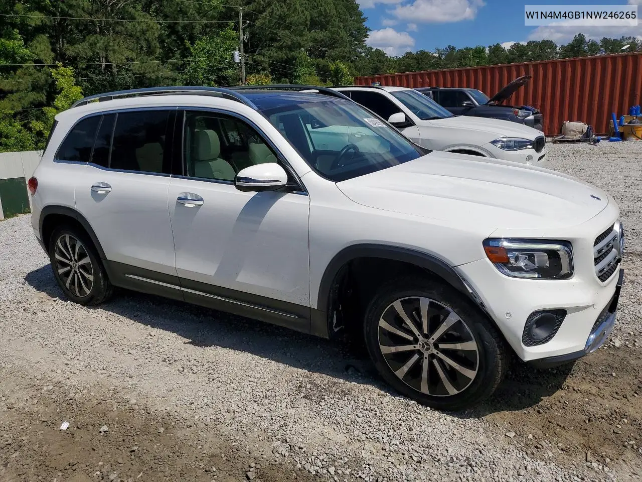2022 Mercedes-Benz Glb 250 VIN: W1N4M4GB1NW246265 Lot: 53402786