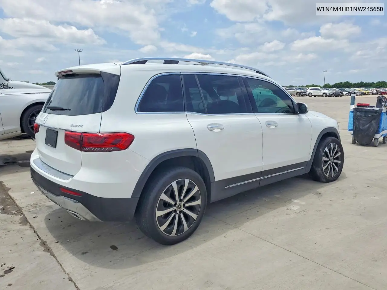 2022 Mercedes-Benz Glb 250 4Matic VIN: W1N4M4HB1NW245650 Lot: 54811276