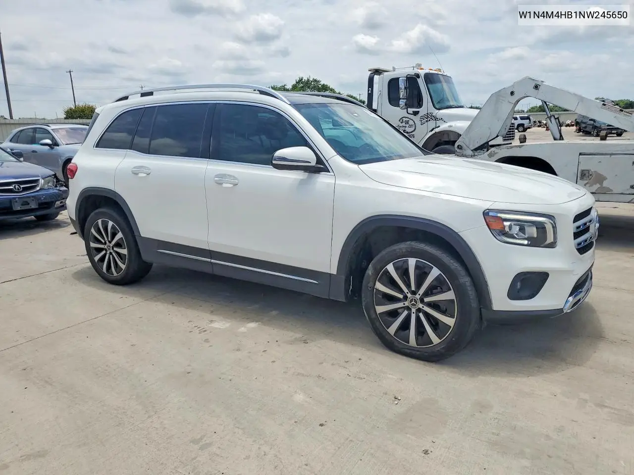 2022 Mercedes-Benz Glb 250 4Matic VIN: W1N4M4HB1NW245650 Lot: 54811276