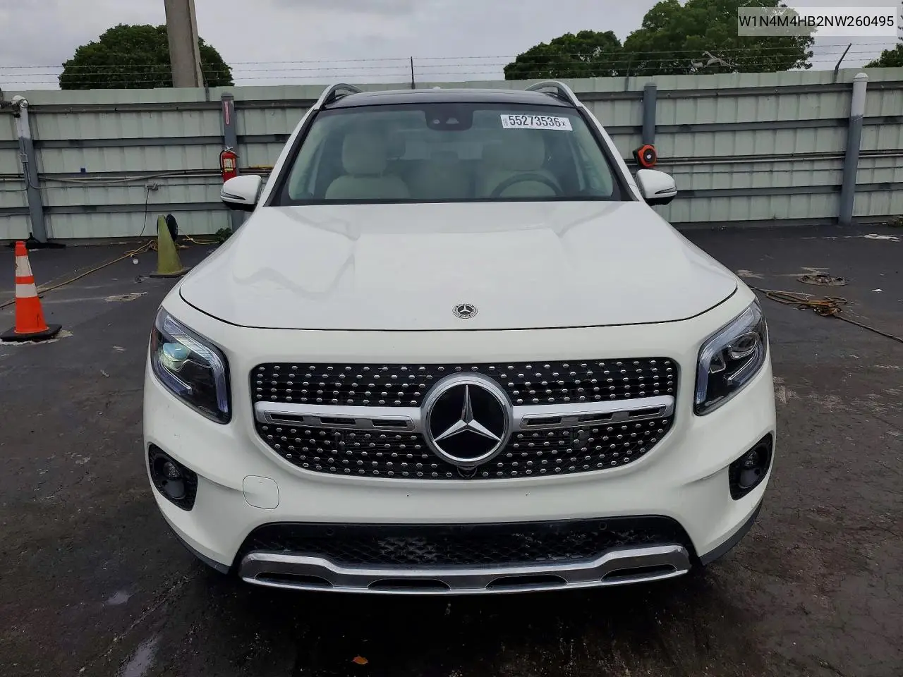 2022 Mercedes-Benz Glb 250 4Matic VIN: W1N4M4HB2NW260495 Lot: 55273536