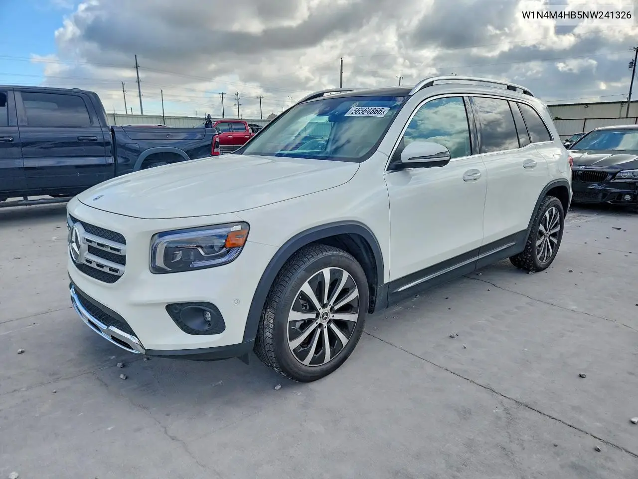 2022 Mercedes-Benz Glb 250 4Matic VIN: W1N4M4HB5NW241326 Lot: 56564866