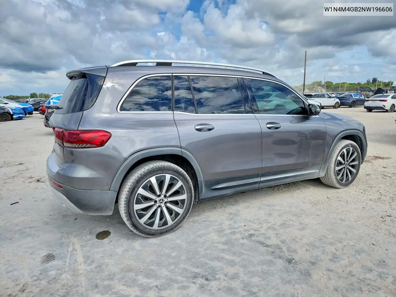 2022 Mercedes-Benz Glb 250 VIN: W1N4M4GB2NW196606 Lot: 56575516
