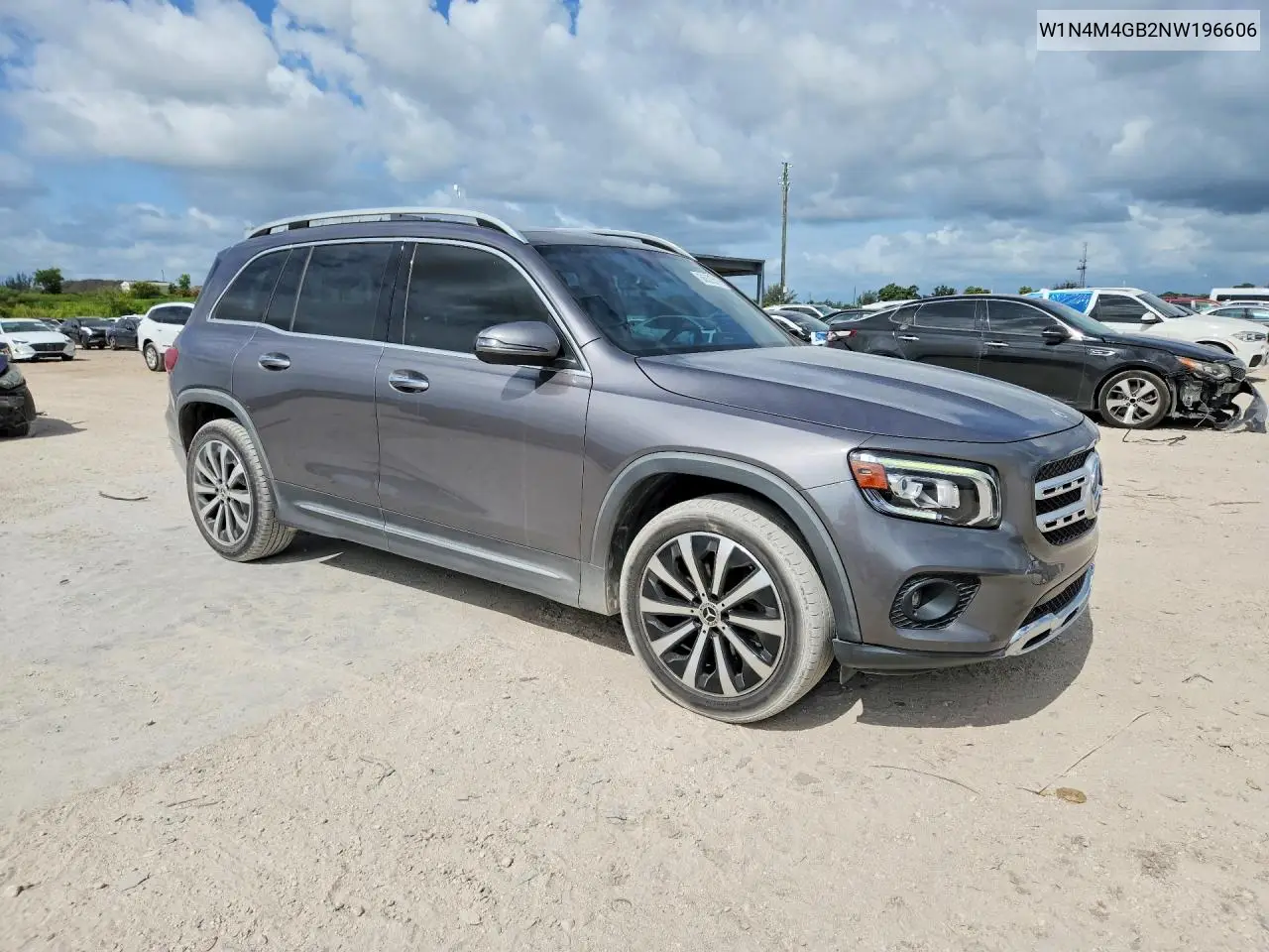 2022 Mercedes-Benz Glb 250 VIN: W1N4M4GB2NW196606 Lot: 56575516