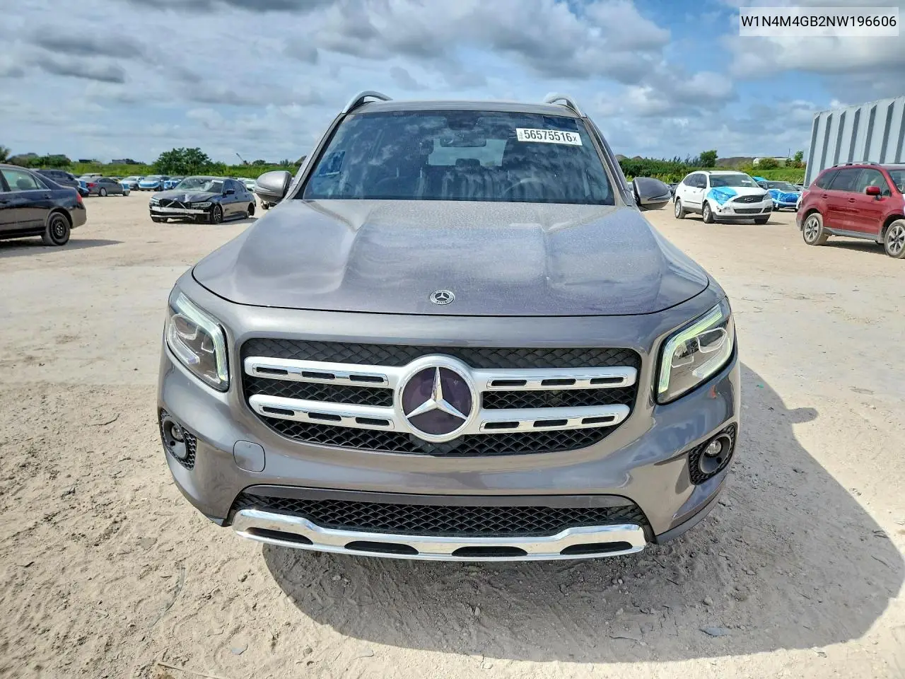 2022 Mercedes-Benz Glb 250 VIN: W1N4M4GB2NW196606 Lot: 56575516