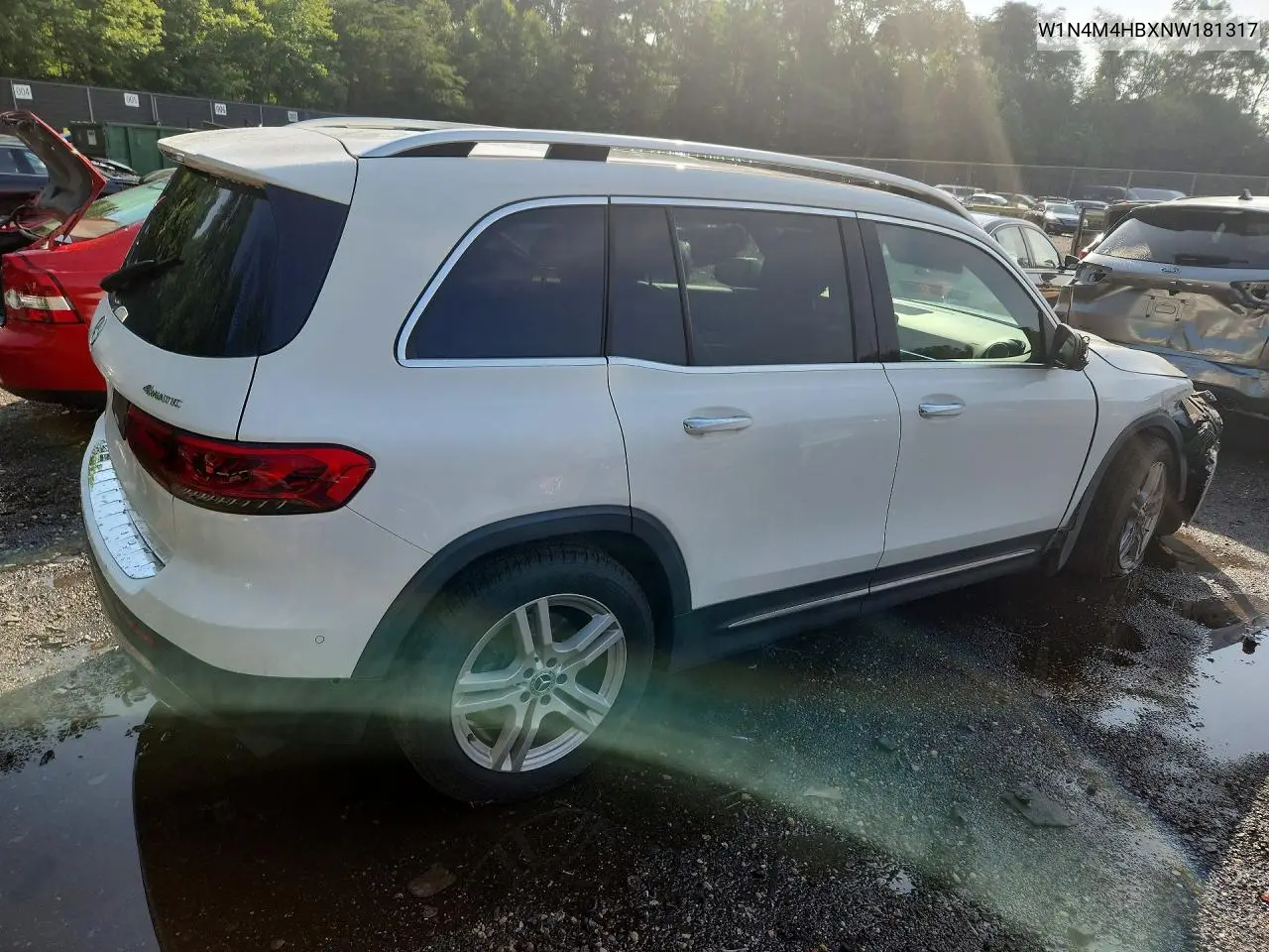 2022 Mercedes-Benz Glb 250 4Matic VIN: W1N4M4HBXNW181317 Lot: 57029666